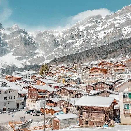 酒店 Paradis-leukerbad-therme 2*