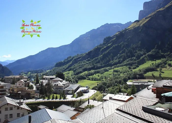 酒店 Paradis-leukerbad-therme 洛伊克巴德